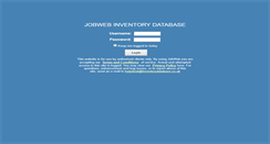 Desktop Screenshot of inventorydatabase.co.uk